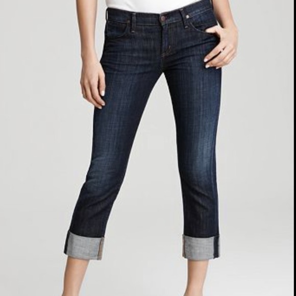 Citizens Of Humanity Denim - Citizens of Humanity Dani Cropped Straight leg Jeans